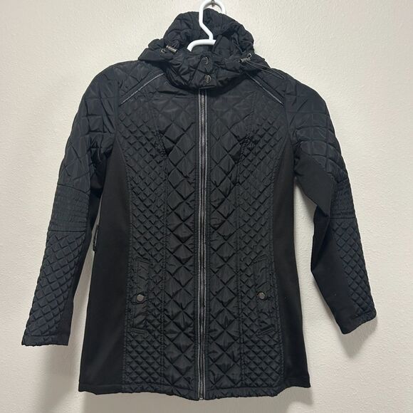 Burton Jackets & Blazers - Sebby Collection Women's Jacket M Black Diamond Quilted Pattern